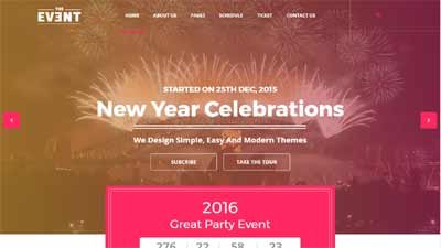  Events Website Design Amritsar | Design#773
     