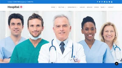  Hospital Website Design Amritsar | Design#140
     