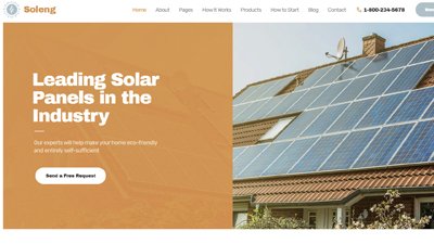  Solar Power Website Design Amritsar | Design#834
     